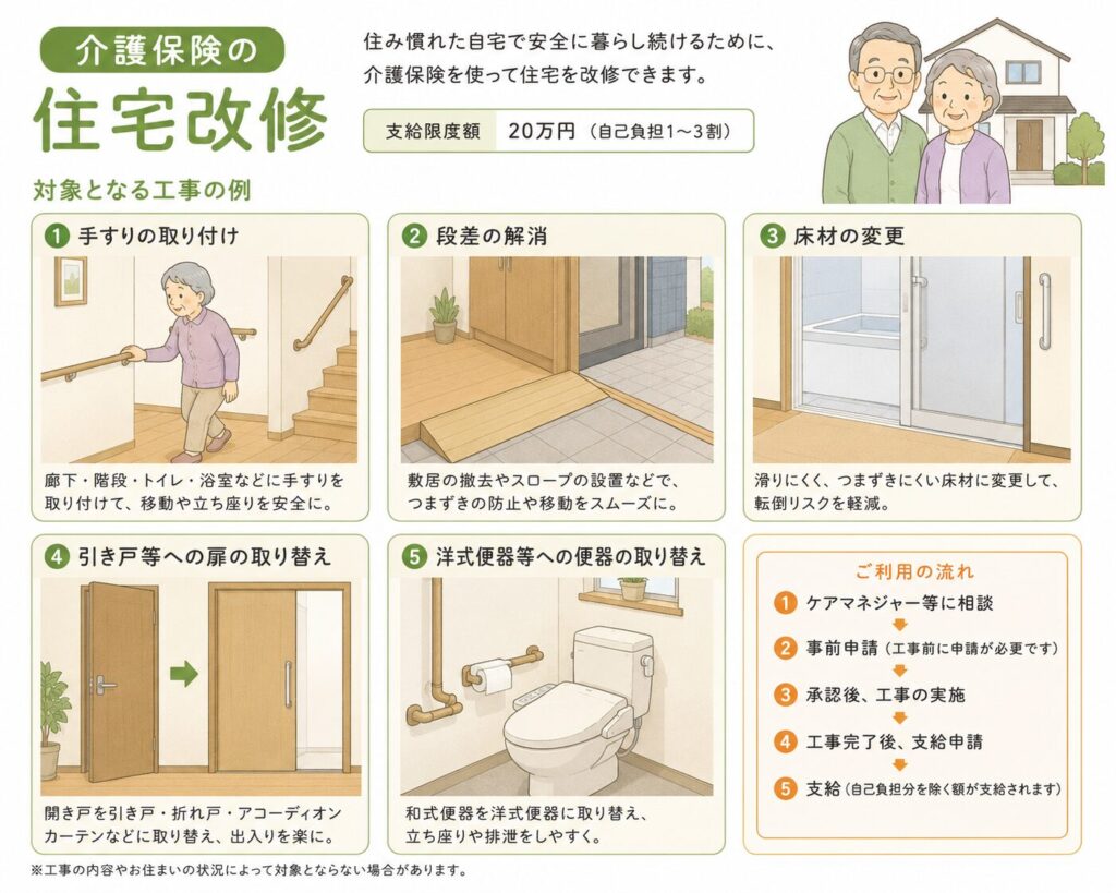 住宅改修のイラスト